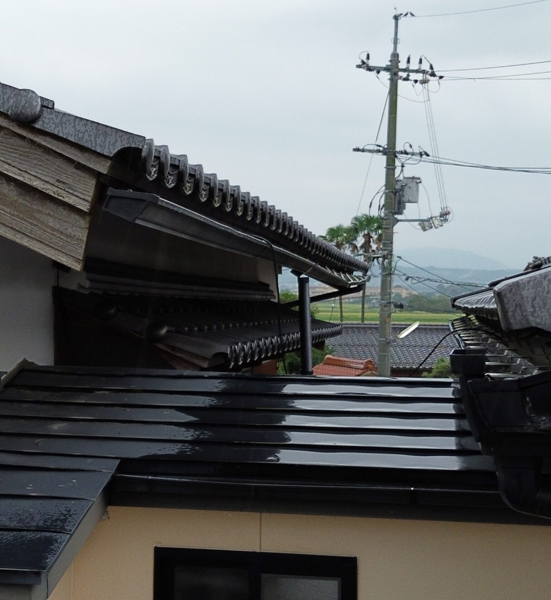 雨樋見積り依頼、行ってきたよ～ドローン撮影～